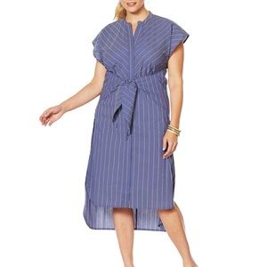 New Evryday Jane Tie Waste Shirt Dress XL